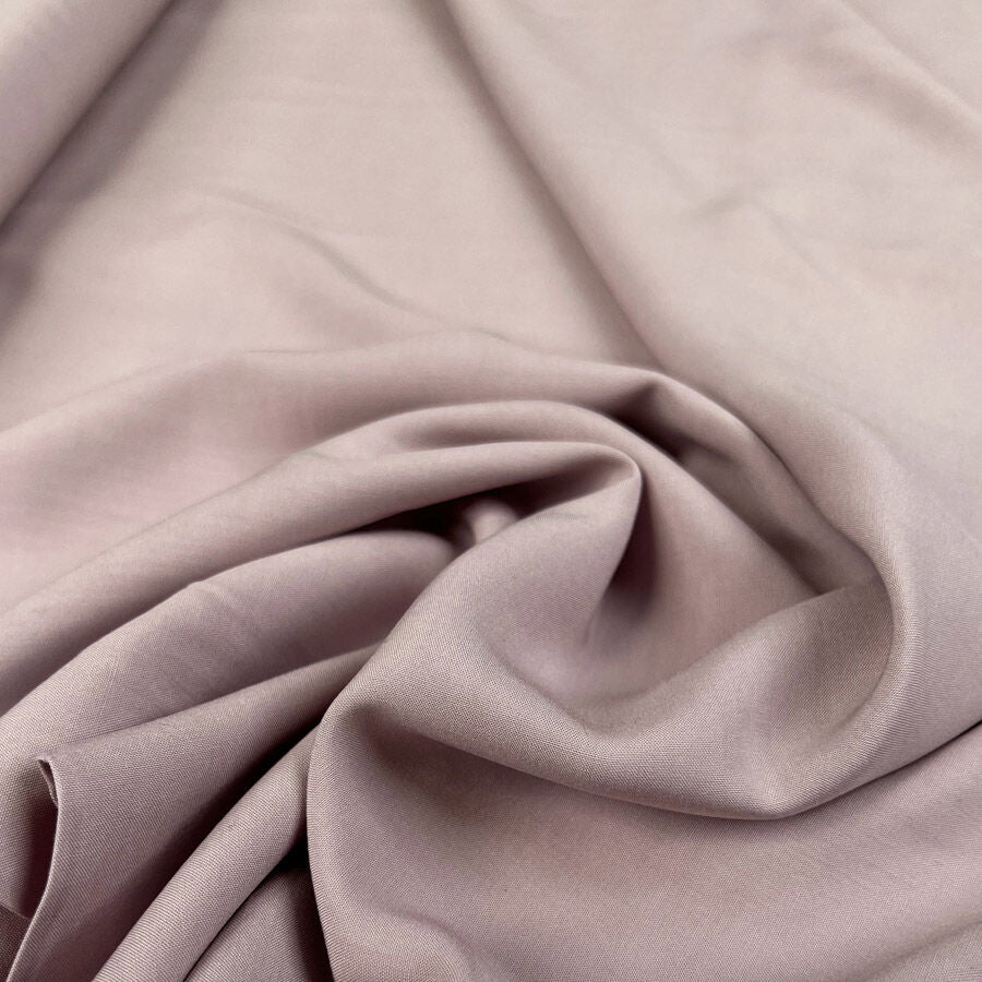 Fine Viscose Plain - Dusty Pink