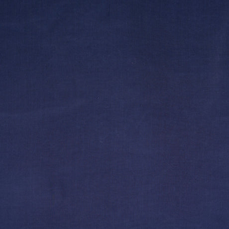 Fine Viscose Poplin Plain Dress Fabric Navy