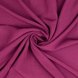 Fine Viscose Plain - Plum