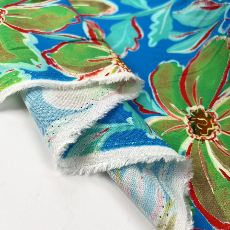 Finest Challis - Tutti Fruiti - Blue