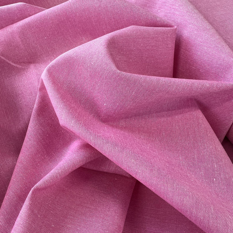 Remnant - Finest Chambray Fuchsia (1.1m)