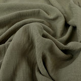 Georgette Linen Look - Sage