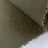 Georgette Linen Look - Sage