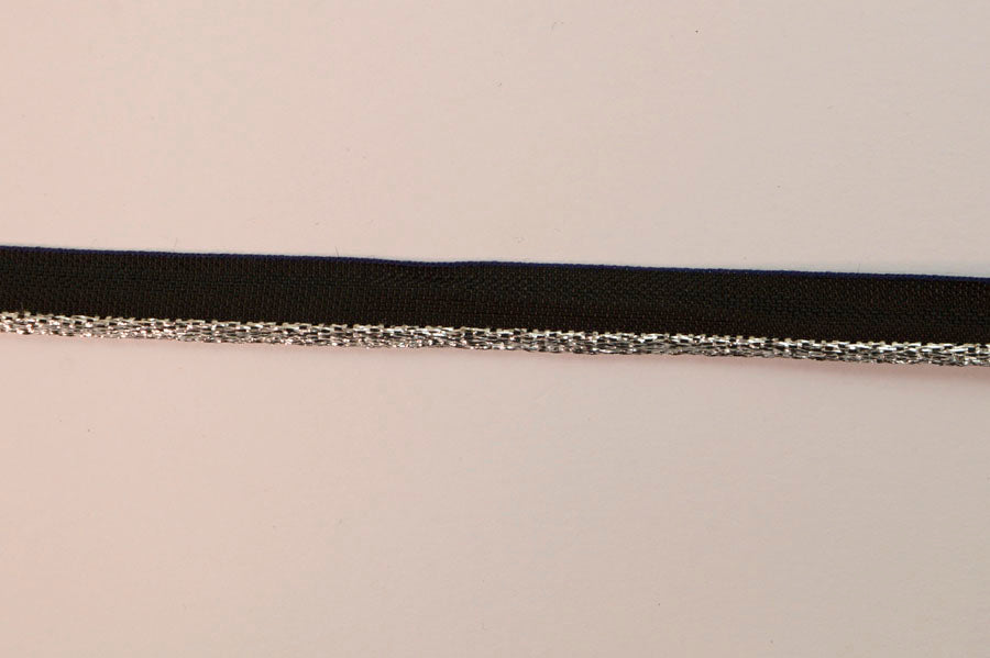 Flanged Insert Piping Cord - Silver