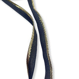 Flanged Insert Piping Cord - Gold & Black