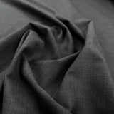 Remnant - Fleece Wool Suiting - Dark Grey (1.2m)