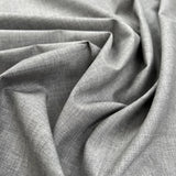 Remnant - Fleece Wool Suiting - Mid Grey (0.8m)