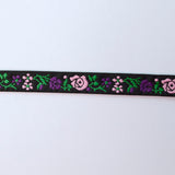 Floral Embroidered Pattern Tape/Ribbon