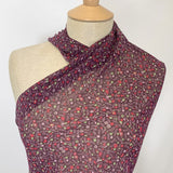 Floral Georgette - Damson