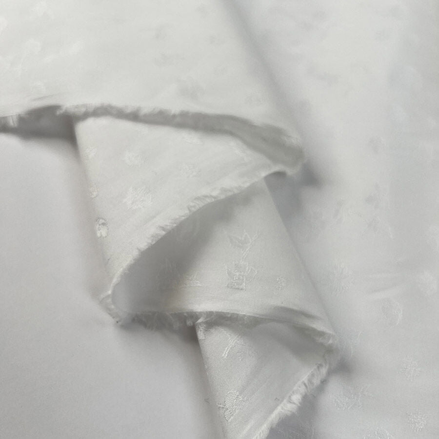 Floral Jacquard Shirting