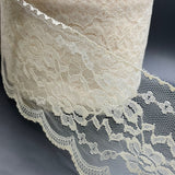 Polyester Flat Lace Trim - Alice - Warm Ivory