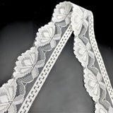 Polyester Flat Lace Trim - Annie - Ivory
