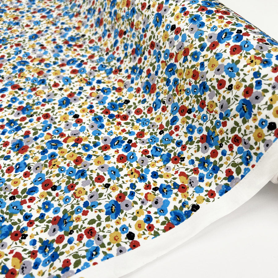 Sewing Room - Floral Pop - White