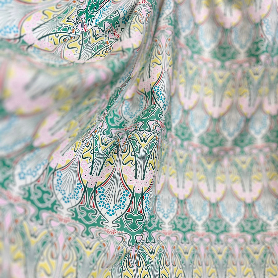 Pima Cotton Lawn - Vine - Pastel