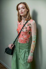 Remnant - Fibre Mood - Viscose Wool Jersey - Coral (0.5m)