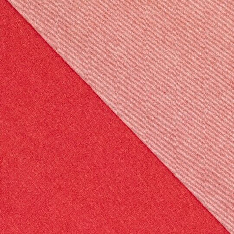 Fm Washed Denim Red Fold