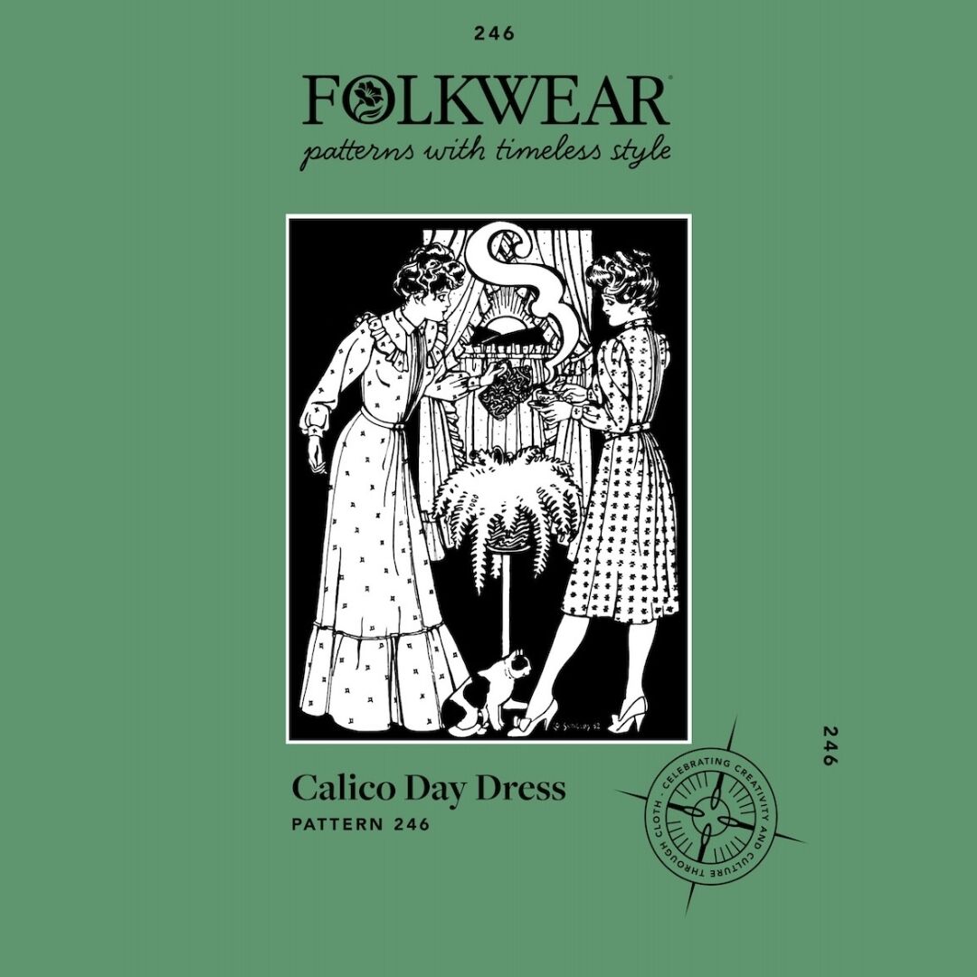 Folkwear - Calico Day Dress Pattern