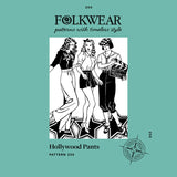 Folkwear - Hollywood Pants & Shorts Pattern (XS-3XL)
