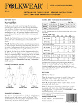 Folkwear - Unisex Sarouelles Pattern (S-2XL)