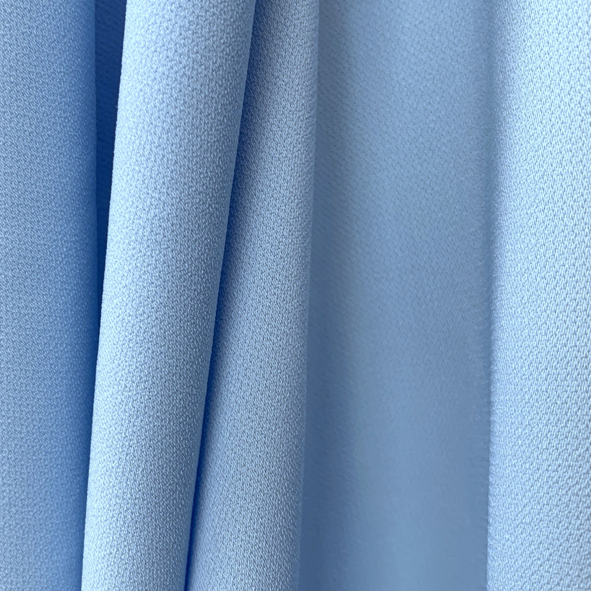 French Crepe – Smooth Baby Blue