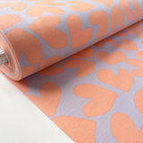 French Terry - Craft Hearts - Pink