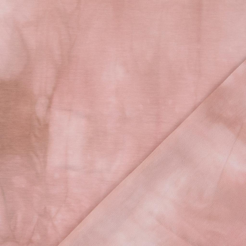 French Terry - Tie Dye - Pink