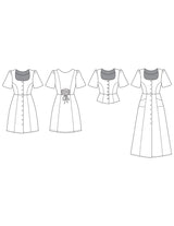 Friday Pattern Company - Hughes Dress Pattern