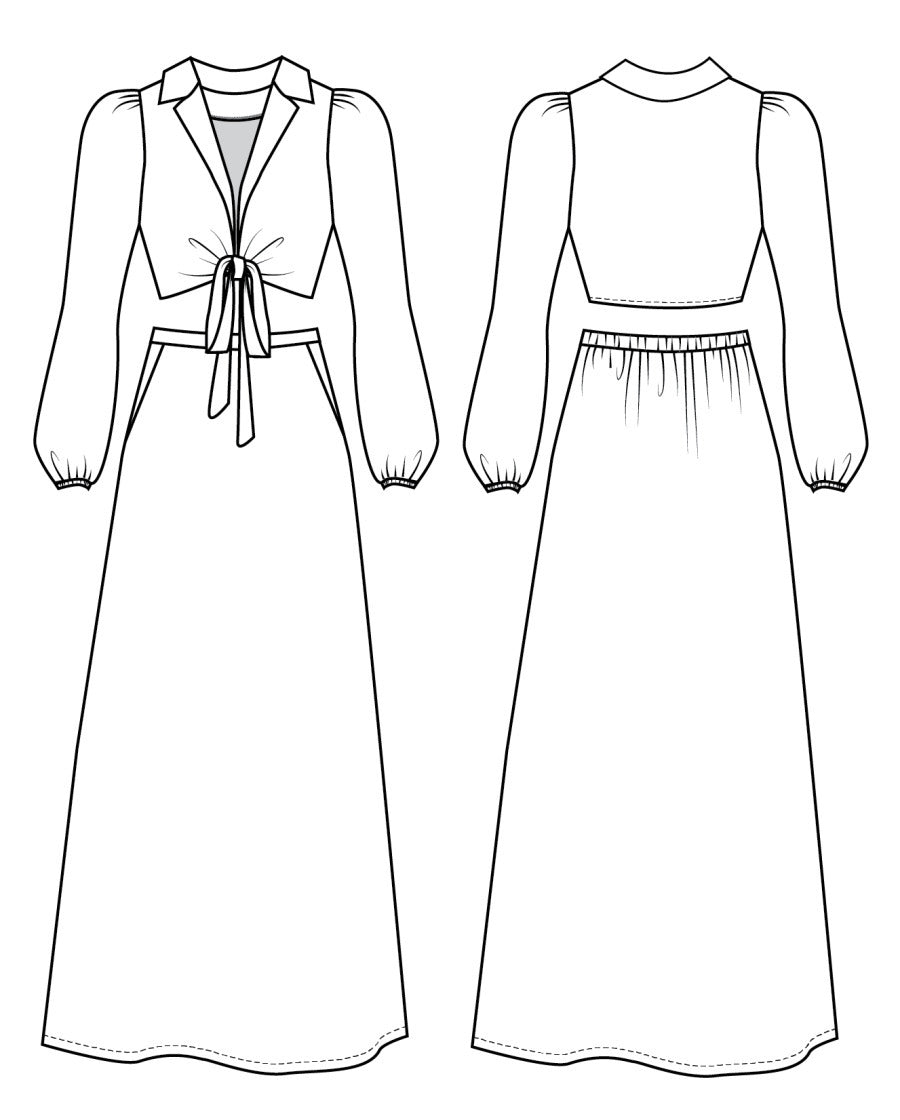 Friday Pattern Company - Saturday Skirt Set Pattern