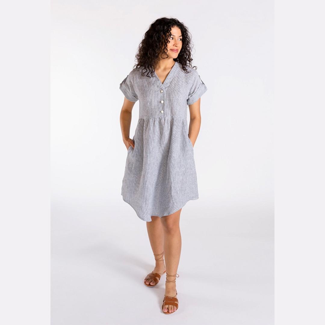 Fringe Dress And Top By Chalk And Notch Patterns Cnp001 1