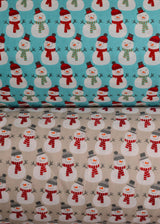 Noël - Frosty Snowman - Turquoise