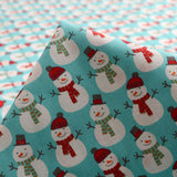 Noël - Frosty Snowman - Turquoise
