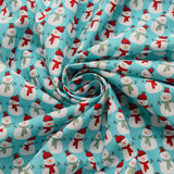 Noël - Frosty Snowman - Turquoise