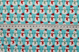 Noël - Frosty Snowman - Turquoise