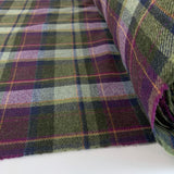 British Wool Check Furnishing Fabric