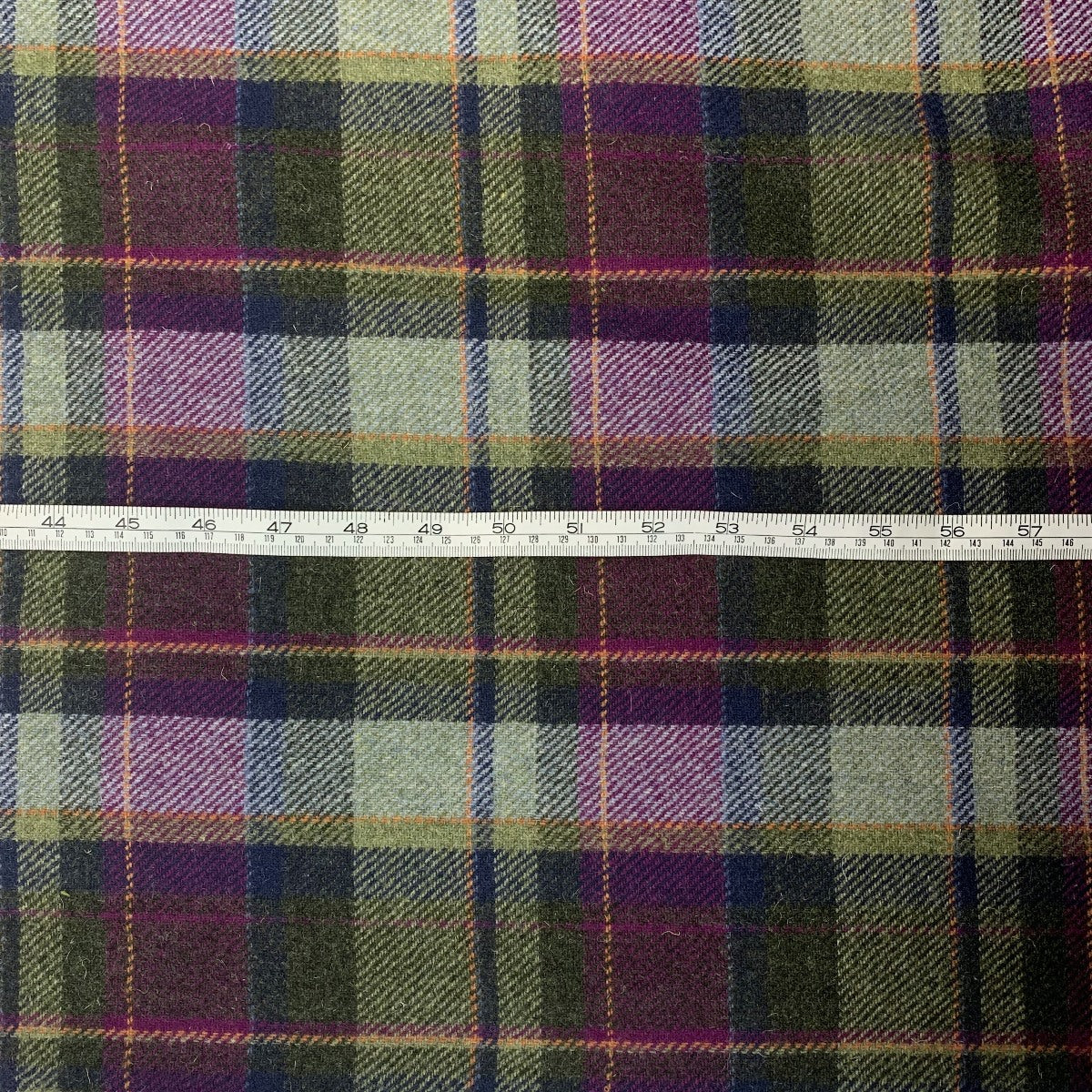 Remnant - British Wool Check Furnishing Fabric (1.5m)