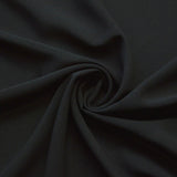 Georgette Dress Fabric – Black