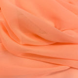 Georgette Dress Fabric - Coral