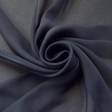 Georgette Dress Fabric - Dark Navy