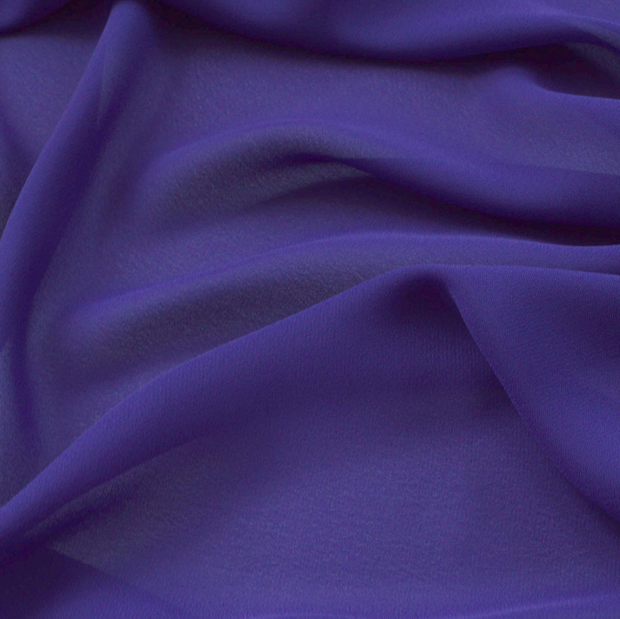 Georgette Dress Fabric - Dark Purple