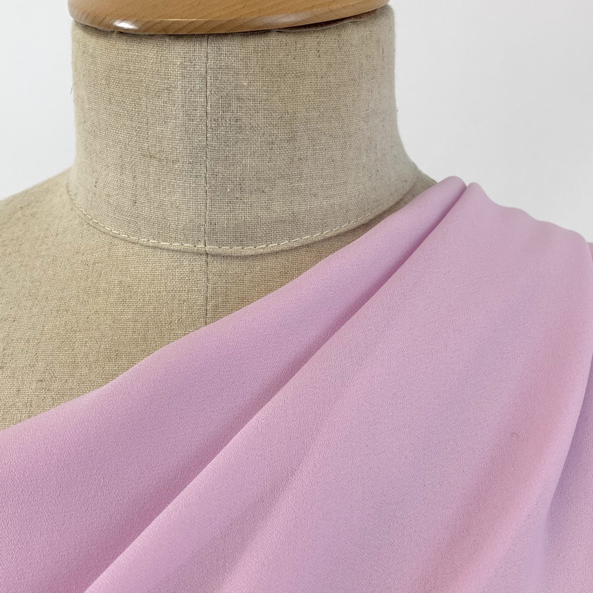 Georgette Dress Fabric - Rose