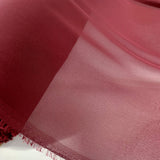 Georgette Dress Fabric - Wine