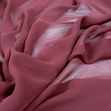 Georgette Dress Fabric - Wine