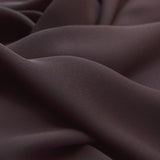 Georgette Dress Fabric - Espresso