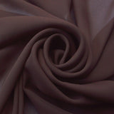 Georgette Dress Fabric - Espresso