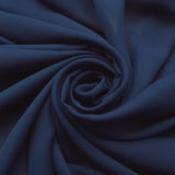 Georgette Dress Fabric - French Navy