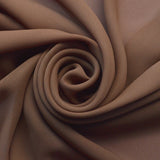 Georgette Dress Fabric - Latte