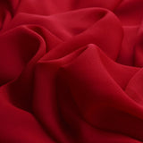 Georgette Dress Fabric - Red
