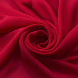 Georgette Dress Fabric - Red