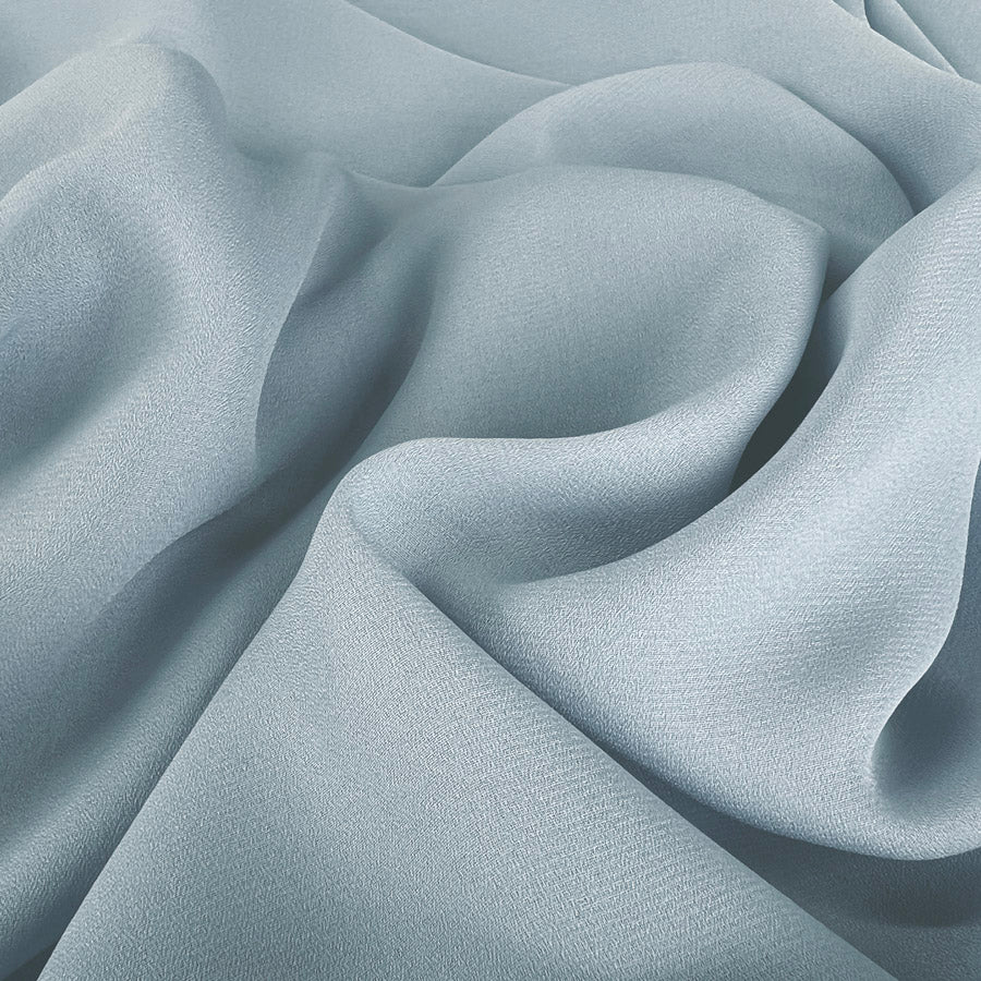 Georgette Dress Fabric - Cloud