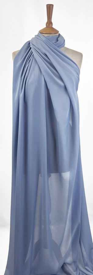 Georgette Dress Fabric Duck Egg Dress